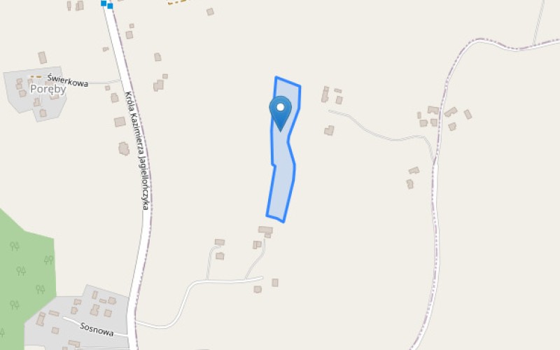 Grunt w miejscowości Ruda, Ruda (podkarpackie). Działka numer: 708/4. Działki i grunty. Ruda, 39-122, Ruda, (woj. podkarpackie)