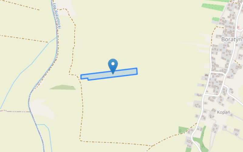 Grunt w miejscowości Boratyn, Boratyn (podkarpackie). Działka numer: 351. Działki i grunty. Boratyn, 37-561, Boratyn, (woj. podkarpackie)