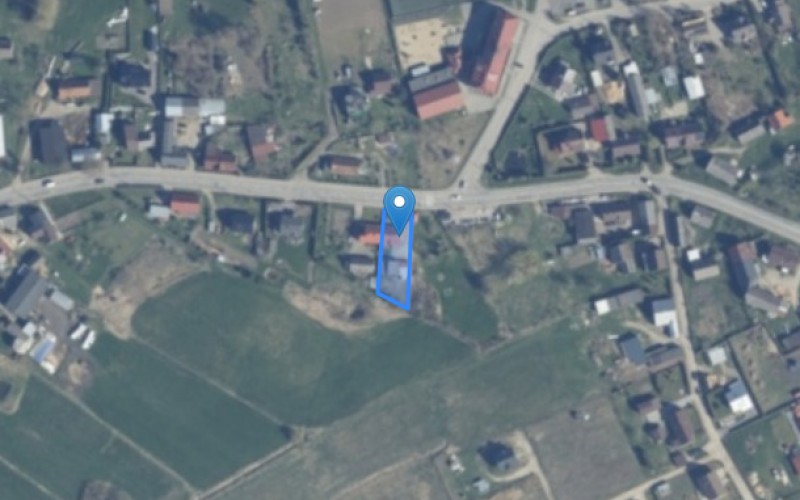 Dom w miejscowości Borzytuchom, Zwycięstwa 11 (pomorskie). Działka numer: 393/3. Domy. Zwycięstwa 11, 77-141, Borzytuchom, (woj. pomorskie)