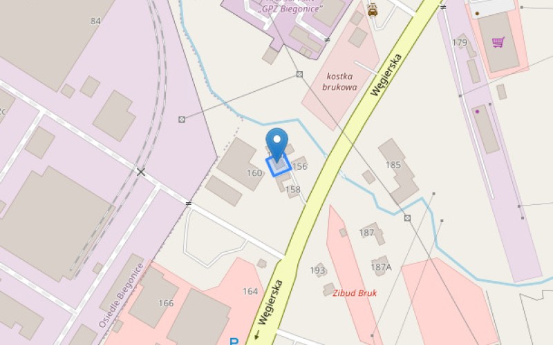 Dom w miejscowości Nowy Sącz, Węgierska 158A (małopolskie). Działka numer: 25/7. Domy. Węgierska 158A, 33-300, Nowy Sącz, (woj. małopolskie)