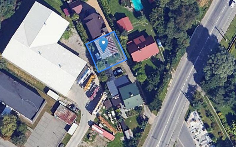 Dom w miejscowości Nowy Sącz, Węgierska 158A (małopolskie). Działka numer: 25/7. Domy. Węgierska 158A, 33-300, Nowy Sącz, (woj. małopolskie)