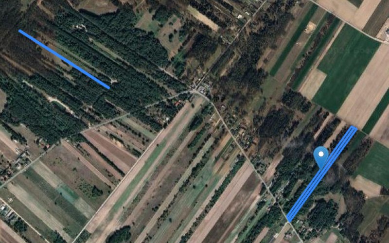 Grunt w miejscowości Małęczyn, Małęczyn (mazowieckie). Działki numer: 259/2, 258/2, 90. Działki i grunty. Małęczyn, 26-902, Małęczyn, (woj. mazowieckie)