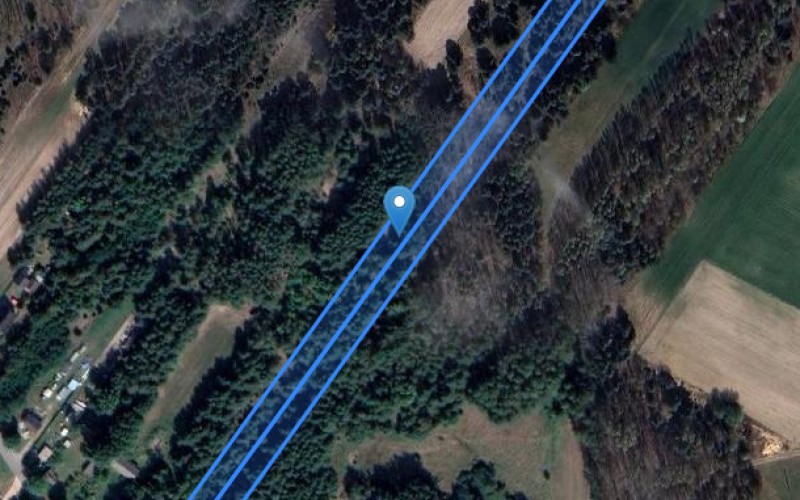 Grunt w miejscowości Małęczyn, Małęczyn (mazowieckie). Działki numer: 259/2, 258/2, 90. Działki i grunty. Małęczyn, 26-902, Małęczyn, (woj. mazowieckie)