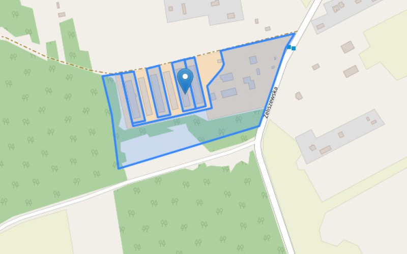 Nieruchomość komercyjna w miejscowości Kotuń, Żeliszewska (mazowieckie). Nieruchomości komercyjne. Żeliszewska, 08-130, Kotuń, (woj. mazowieckie)