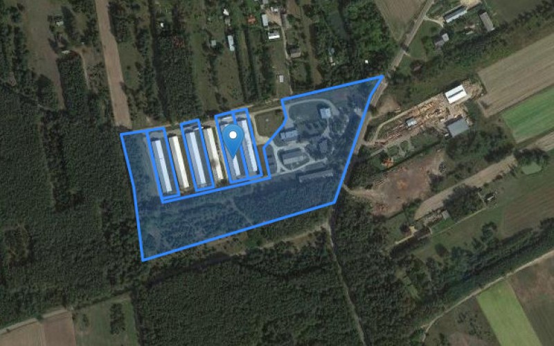 Nieruchomość komercyjna w miejscowości Kotuń, Żeliszewska (mazowieckie). Nieruchomości komercyjne. Żeliszewska, 08-130, Kotuń, (woj. mazowieckie)