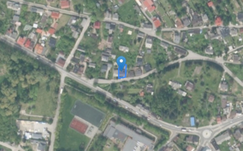 Dom w miejscowości Ogrodzieniec, Wodna 10 (śląskie). Działka numer: 1182. Domy. Wodna 10, 42-440, Ogrodzieniec, (woj. śląskie)