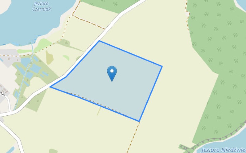 Grunt w miejscowości Ołobok, Ołobok (lubuskie). Działka numer: 497/4. Działki i grunty. Ołobok, 66-211, Ołobok, (woj. lubuskie)