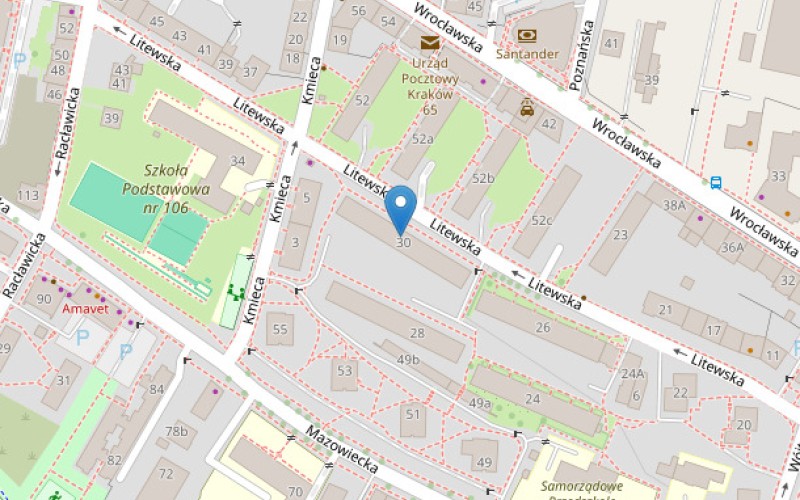 Mieszkanie w miejscowości Kraków, Litewska 30/38 (małopolskie). Mieszkania. Litewska 30/38, 30-014, Kraków, (woj. małopolskie)