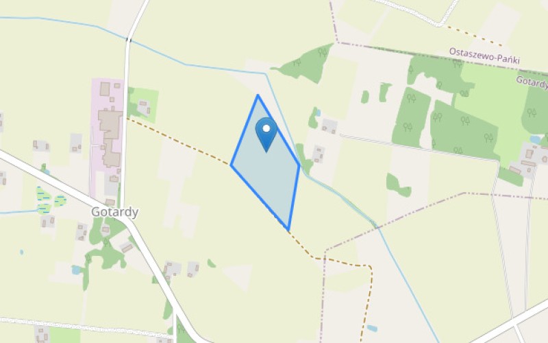 Grunt w miejscowości Gotardy, Gotardy (mazowieckie). Działka numer: 93. Działki i grunty. Gotardy, 06-124, Gotardy, (woj. mazowieckie)