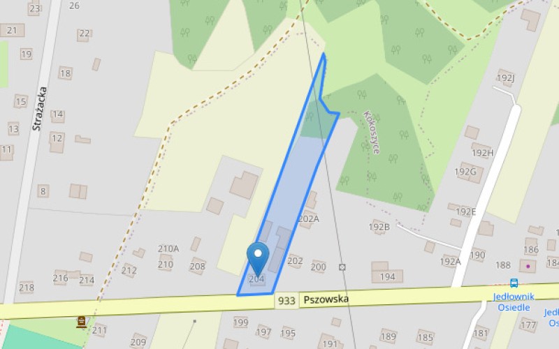 Nieruchomość w miejscowości Wodzisław Śląski, Pszowska 204 (śląskie). Inne. Pszowska 204, 44-300, Wodzisław Śląski, (woj. śląskie)