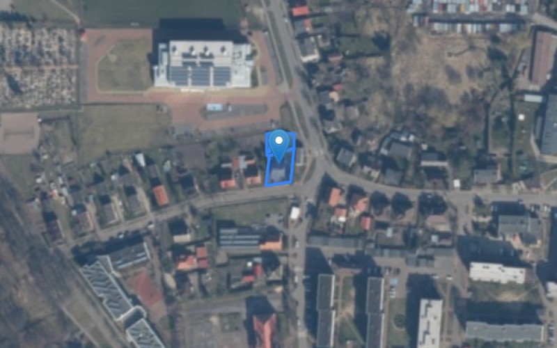 Dom w miejscowości Karlino, Księdza Brzóski 1 (zachodniopomorskie). Działki numer: 153, 144/2, 144/10. Domy. Księdza Brzóski 1, 78-230, Karlino, (woj. zachodniopomorskie)