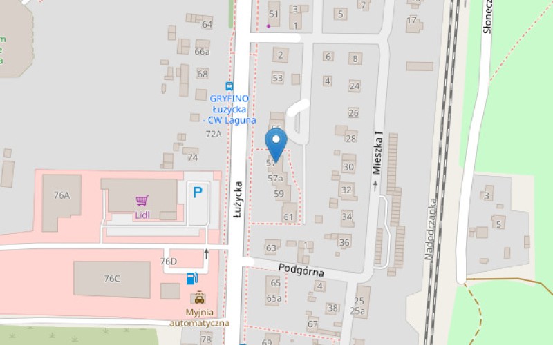 Mieszkanie w miejscowości Gryfino, Łużycka 57/5 (zachodniopomorskie). Mieszkania. Łużycka 57/5, 74-100, Gryfino, (woj. zachodniopomorskie)