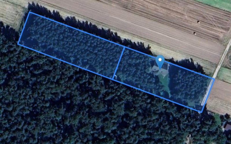 Dom w miejscowości Wierzchlas, Przycłapy (łódzkie). Działki numer: 21/1, 21/2. Domy. Przycłapy, 98-324, Wierzchlas, (woj. łódzkie)