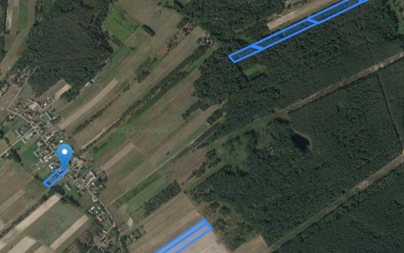 Dom w miejscowości Sokóle, Sokóle 19 (mazowieckie). Działki numer: 93, 83, 334, 254, 63, 207/1, 208/1. Domy. Sokóle 19, 05-304, Sokóle, (woj. mazowieckie)