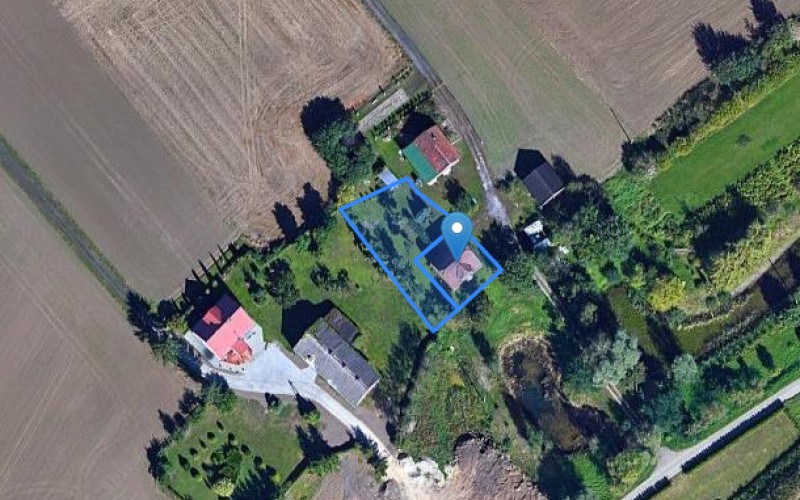 Dom w miejscowości Kamionka, Kamionka 28 (pomorskie). Działki numer: 55/9, 55/8. Domy. Kamionka 28, 82-200, Kamionka, (woj. pomorskie)