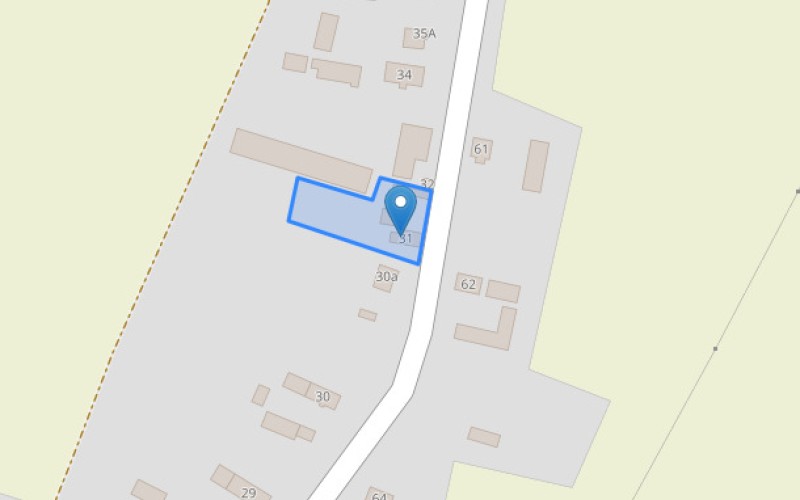 Dom w miejscowości Kandlewo, Kandlewo 31 (lubuskie). Działka numer: 126/3. Domy. Kandlewo 31, 67-400, Kandlewo, (woj. lubuskie)