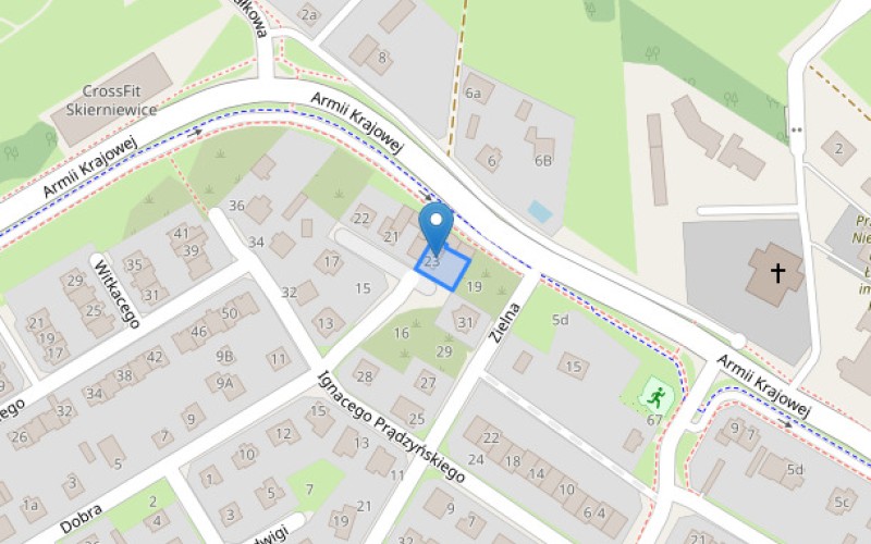 Dom w miejscowości Skierniewice, Dobra (łódzkie). Działka numer: 1188/1. Domy. Dobra, 96-100, Skierniewice, (woj. łódzkie)