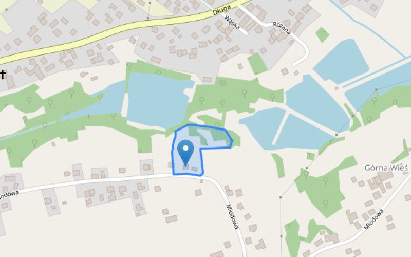 Dom w miejscowości Pasternik, Miodowa 70 (małopolskie). Działka numer: 29/5. Domy. Miodowa 70, 32-607, Pasternik, (woj. małopolskie)