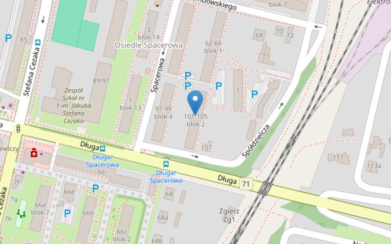 Mieszkanie w miejscowości Zgierz, Długa 101-105/55 (łódzkie). Mieszkania. Długa 101-105/55, 95-100, Zgierz, (woj. łódzkie)