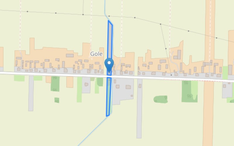 Dom w miejscowości Gole, Gole 19 (mazowieckie). Działki numer: 121, 246. Domy. Gole 19, 96-314, Gole, (woj. mazowieckie)