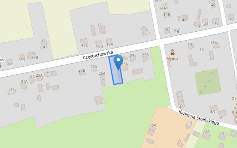 Nieruchomość w miejscowości Radoszyce, Częstochowska 25 (świętokrzyskie). Inne. Częstochowska 25, 26-230, Radoszyce, (woj. świętokrzyskie)