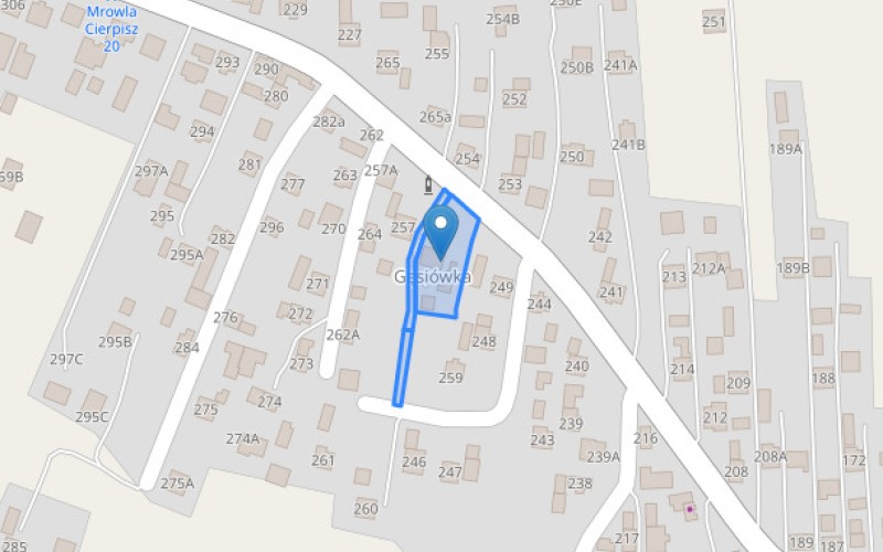 Dom w miejscowości Mrowla, Mrowla 257A (podkarpackie). Działki numer: 1750/5, 1750/6, 1750/7. Domy. Mrowla 257A, 36-054, Mrowla, (woj. podkarpackie)