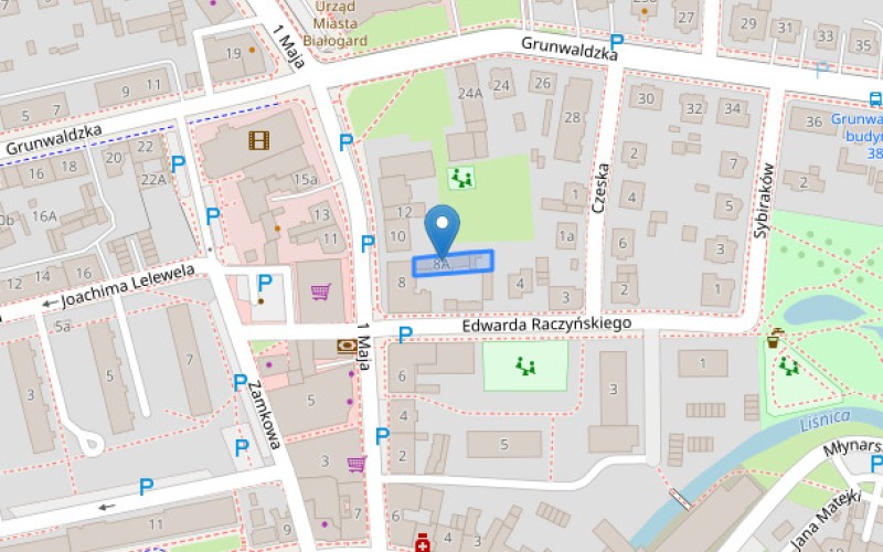 Nieruchomość komercyjna w miejscowości Białogard, 1 Maja 8 (zachodniopomorskie). Nieruchomości komercyjne. 1 Maja 8, 78-200, Białogard, (woj. zachodniopomorskie)