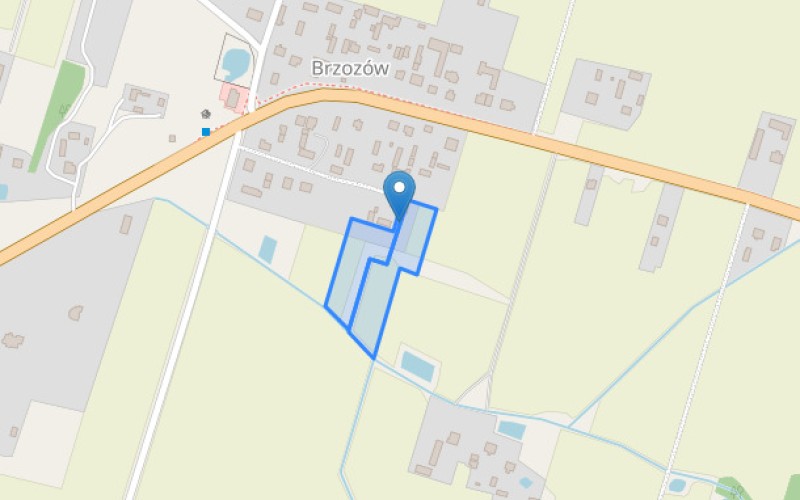 Dom w miejscowości Brzozów, Brzozów (mazowieckie). Działki numer: 216/1, 198/2. Domy. Brzozów, 08-300, Brzozów, (woj. mazowieckie)