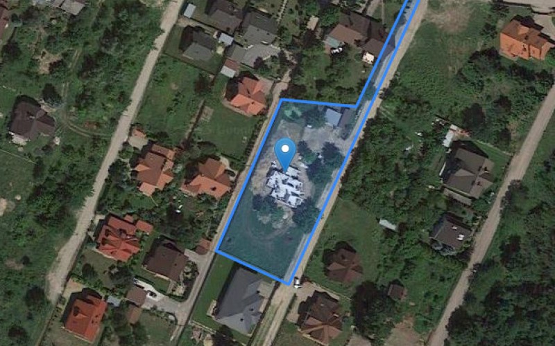 Dom w miejscowości Karolina, Doktora Jana Huberta 88 (mazowieckie). Działka numer: 822/4. Domy. Doktora Jana Huberta 88, 05-300, Karolina, (woj. mazowieckie)