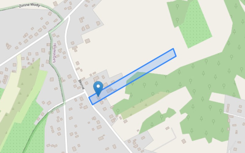 Dom w miejscowości Łagiewniki, Błonie 19 (świętokrzyskie). Działka numer: 382. Domy. Błonie 19, 28-100, Łagiewniki, (woj. świętokrzyskie)