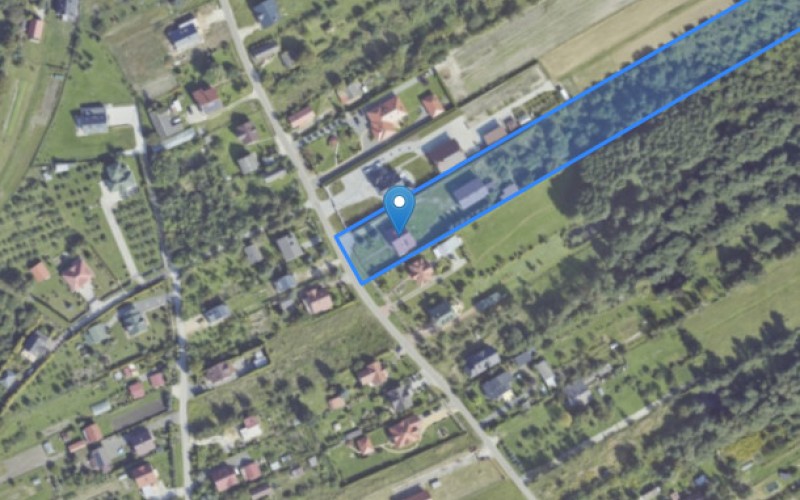 Dom w miejscowości Łagiewniki, Błonie 19 (świętokrzyskie). Działka numer: 382. Domy. Błonie 19, 28-100, Łagiewniki, (woj. świętokrzyskie)