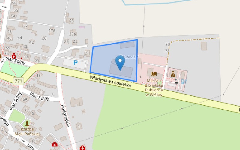 Nieruchomość komercyjna w miejscowości Wiślica, Władysława Łokietka 1 (świętokrzyskie). Nieruchomości komercyjne. Władysława Łokietka 1, 28-160, Wiślica, (woj. świętokrzyskie)