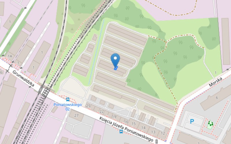 Miejsce postojowe w miejscowości Słupsk, Księcia Józefa Poniatowskiego (pomorskie). Garaże i miejsca postojowe. Księcia Józefa Poniatowskiego, 76-200, Słupsk, (woj. pomorskie)