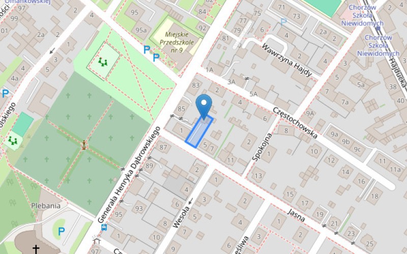 Nieruchomość w miejscowości Chorzów, Jasna 3 (śląskie). Inne. Jasna 3, 41-506, Chorzów, (woj. śląskie)