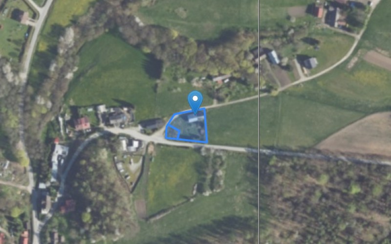 Dom w miejscowości Bożków, Bożków (dolnośląskie). Działki numer: 56/7, 56/6. Domy. Bożków, 57-441, Bożków, (woj. dolnośląskie)