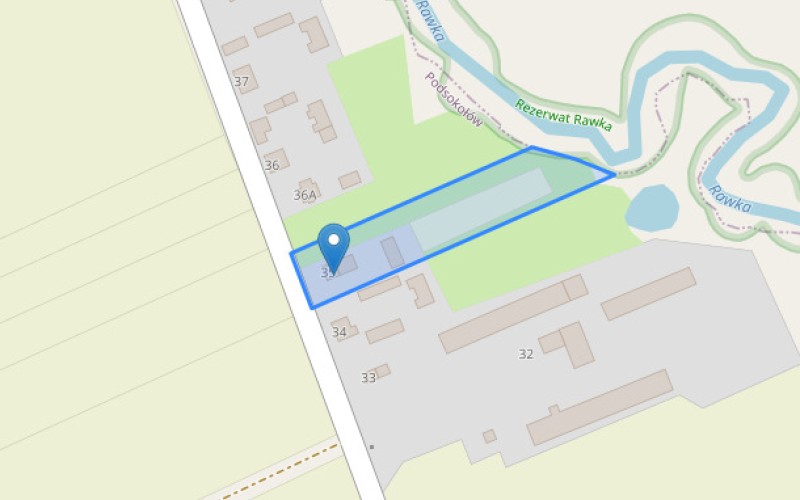 Dom w miejscowości Podsokołów, Podsokołów 35 (łódzkie). Działka numer: 65/3. Domy. Podsokołów 35, 99-417, Podsokołów, (woj. łódzkie)