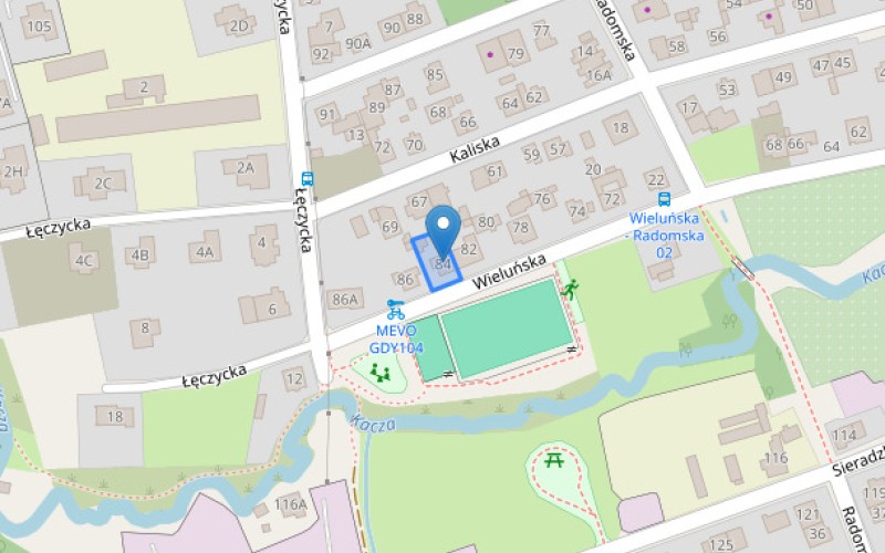 Dom w miejscowości Gdynia, Wieluńska 84 (pomorskie). Działka numer: 246. Domy. Wieluńska 84, 81-503, Gdynia, (woj. pomorskie)