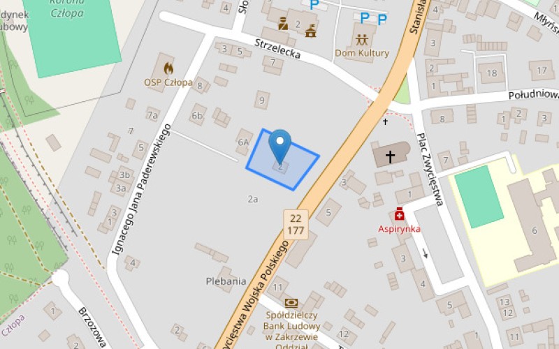 Dom w miejscowości Człopa, Zwycięstwa Wojska Polskiego 2 (zachodniopomorskie). Działka numer: 18/2. Domy. Zwycięstwa Wojska Polskiego 2, 78-630, Człopa, (woj. zachodniopomorskie)