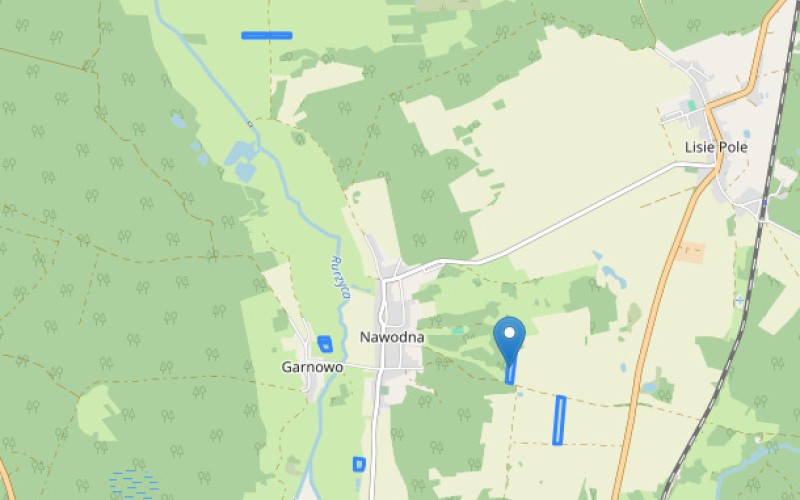 Grunt w miejscowości Nawodna, Nawodna (zachodniopomorskie). Działki numer: 24, 789, 38, 832, 539/1, 250, 248. Działki i grunty. Nawodna, 74-506, Nawodna, (woj. zachodniopomorskie)