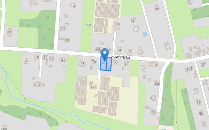 Dom w miejscowości Orzesze, Słowiańska 17 (śląskie). Działki numer: 1204/143, 1202/146. Domy. Słowiańska 17, 43-178, Orzesze, (woj. śląskie)