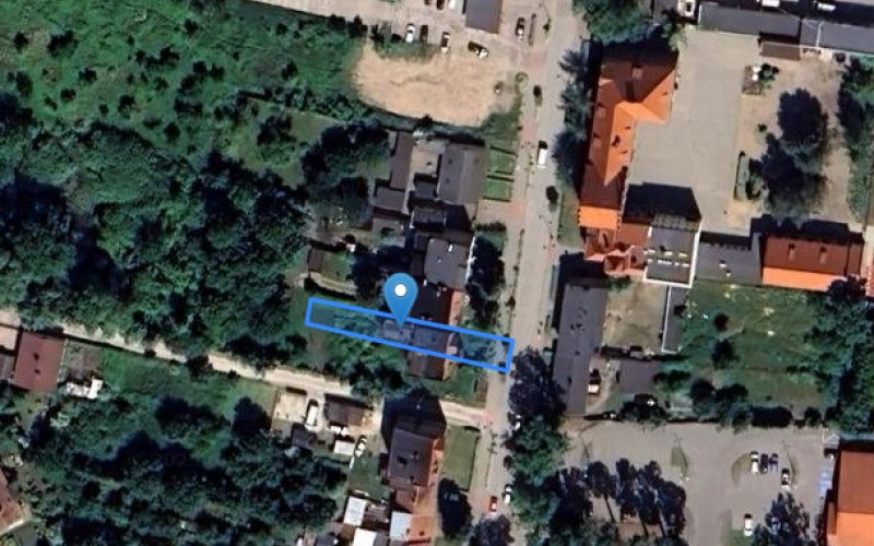 Dom w miejscowości Wąbrzeźno, Wolności 60 (kujawsko-pomorskie). Działka numer: 678. Domy. Wolności 60, 87-200, Wąbrzeźno, (woj. kujawsko-pomorskie)