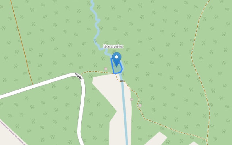 Grunt w miejscowości Chruszczobród, Piaski (śląskie). Działka numer: 1403. Działki i grunty. Piaski, 42-456, Chruszczobród, (woj. śląskie)