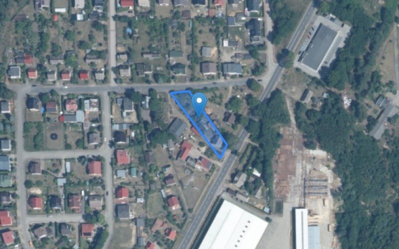 Dom w miejscowości Człopa, Zwycięstwa Wojska Polskiego 20 (zachodniopomorskie). Działka numer: 225. Domy. Zwycięstwa Wojska Polskiego 20, 78-630, Człopa, (woj. zachodniopomorskie)