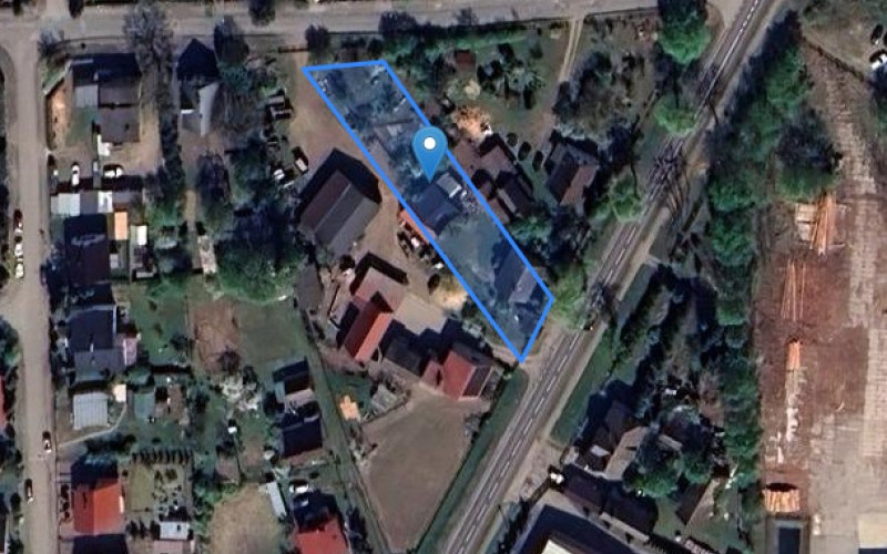 Dom w miejscowości Człopa, Zwycięstwa Wojska Polskiego 20 (zachodniopomorskie). Działka numer: 225. Domy. Zwycięstwa Wojska Polskiego 20, 78-630, Człopa, (woj. zachodniopomorskie)