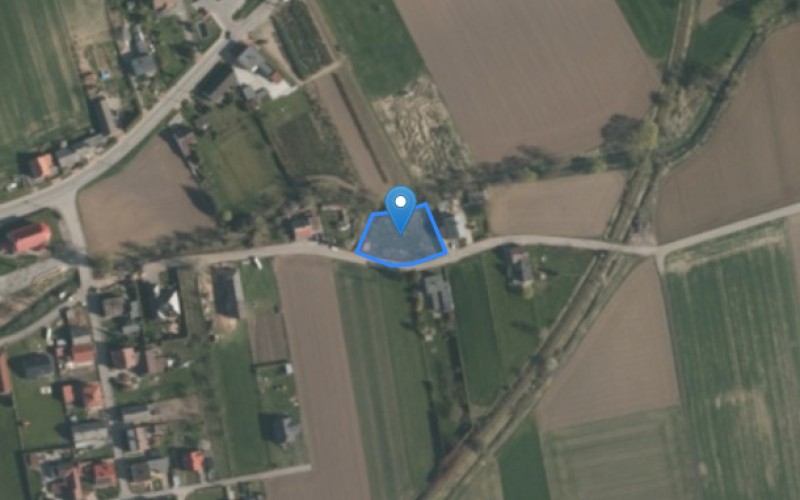 Grunt w miejscowości Krzanowice, Mikołaja (śląskie). Działka numer: 1153. Działki i grunty. Mikołaja, 47-470, Krzanowice, (woj. śląskie)