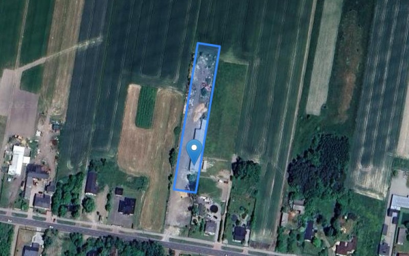 Nieruchomość komercyjna w miejscowości Łaznowska Wola, Rokicińska 24 (łódzkie). Nieruchomości komercyjne. Rokicińska 24, 97-221, Łaznowska Wola, (woj. łódzkie)