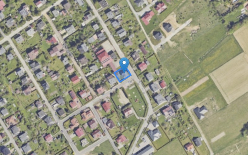 Dom w miejscowości Kozy, Tęczowa 20 (śląskie). Działka numer: 2177/599. Domy. Tęczowa 20, 43-340, Kozy, (woj. śląskie)