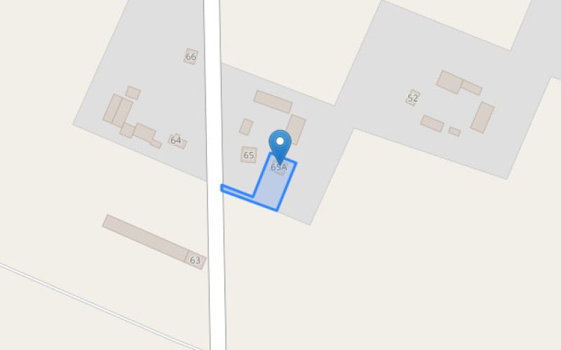 Dom w miejscowości Brzozowy Kąt, Brzozowy Kąt 65A (lubelskie). Działka numer: 411/3. Domy. Brzozowy Kąt 65A, 21-311, Brzozowy Kąt, (woj. lubelskie)