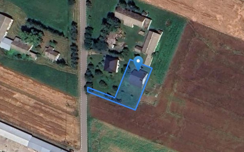 Dom w miejscowości Brzozowy Kąt, Brzozowy Kąt 65A (lubelskie). Działka numer: 411/3. Domy. Brzozowy Kąt 65A, 21-311, Brzozowy Kąt, (woj. lubelskie)