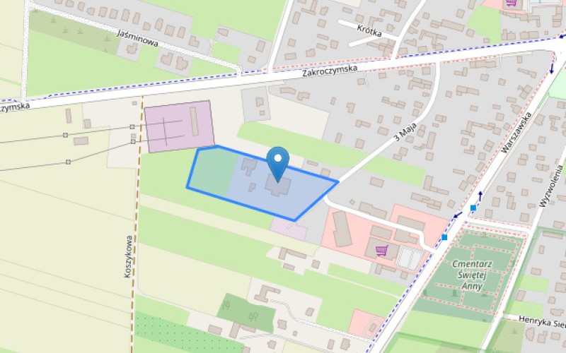 Nieruchomość komercyjna w miejscowości Serock, 3 Maja 22 (mazowieckie). Nieruchomości komercyjne. 3 Maja 22, 05-140, Serock, (woj. mazowieckie)